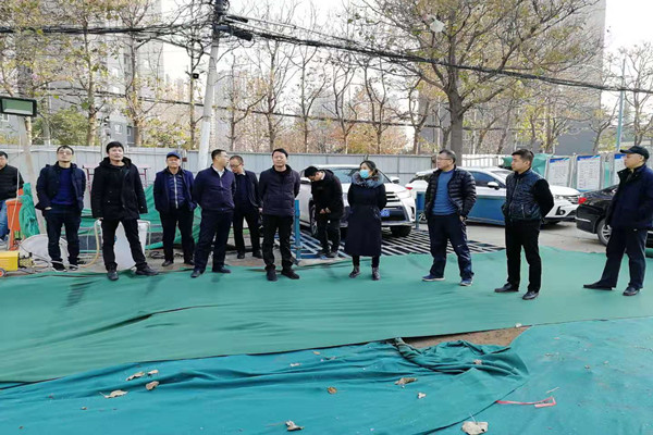 体育竞猜官网·(中国)官方网站领导调研市政工程建设工作