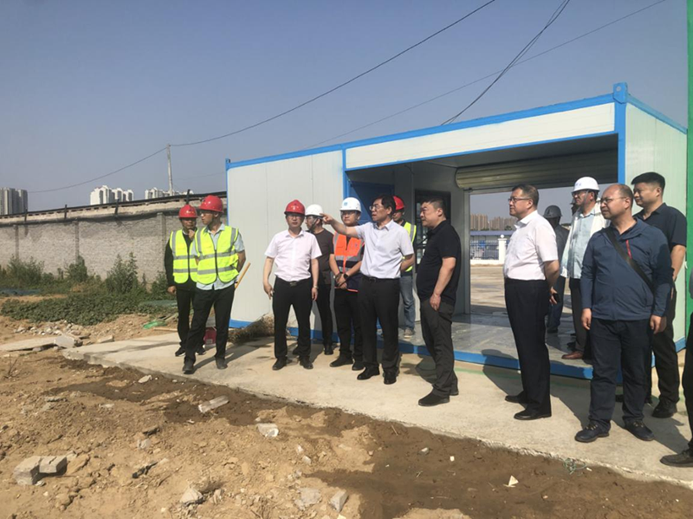 体育竞猜官网·(中国)官方网站党委书记、董事长汪洋到侯寨新镇区安置区调研项目建设工作